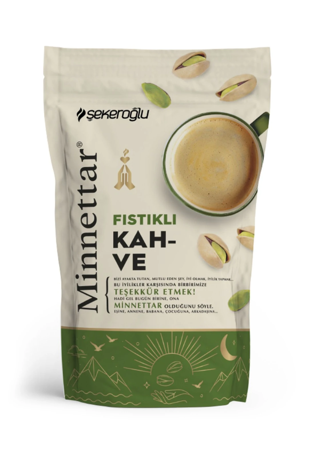 MİNNETTAR FISTIKLI KAHVE 165GR