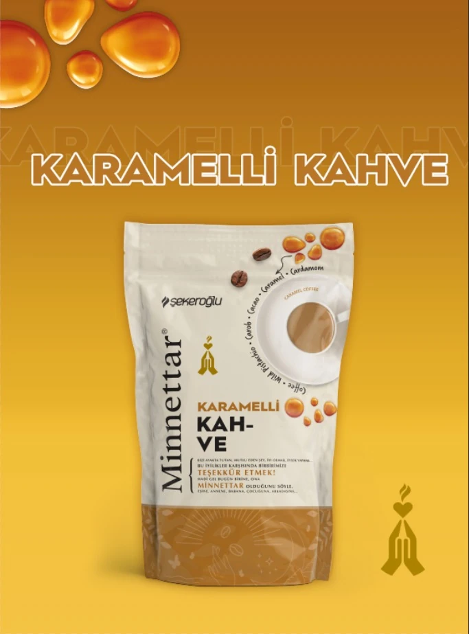 MİNNETTAR KARAMELLİ KAHVESİ 165GR