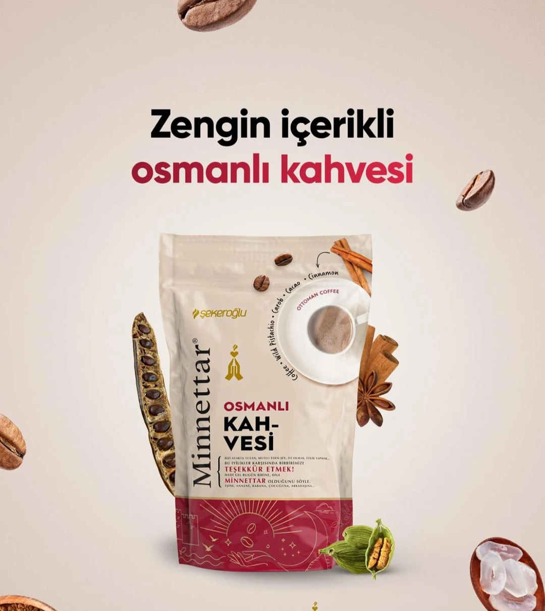 MİNNETTAR OSMANLI KAHVE 165GR